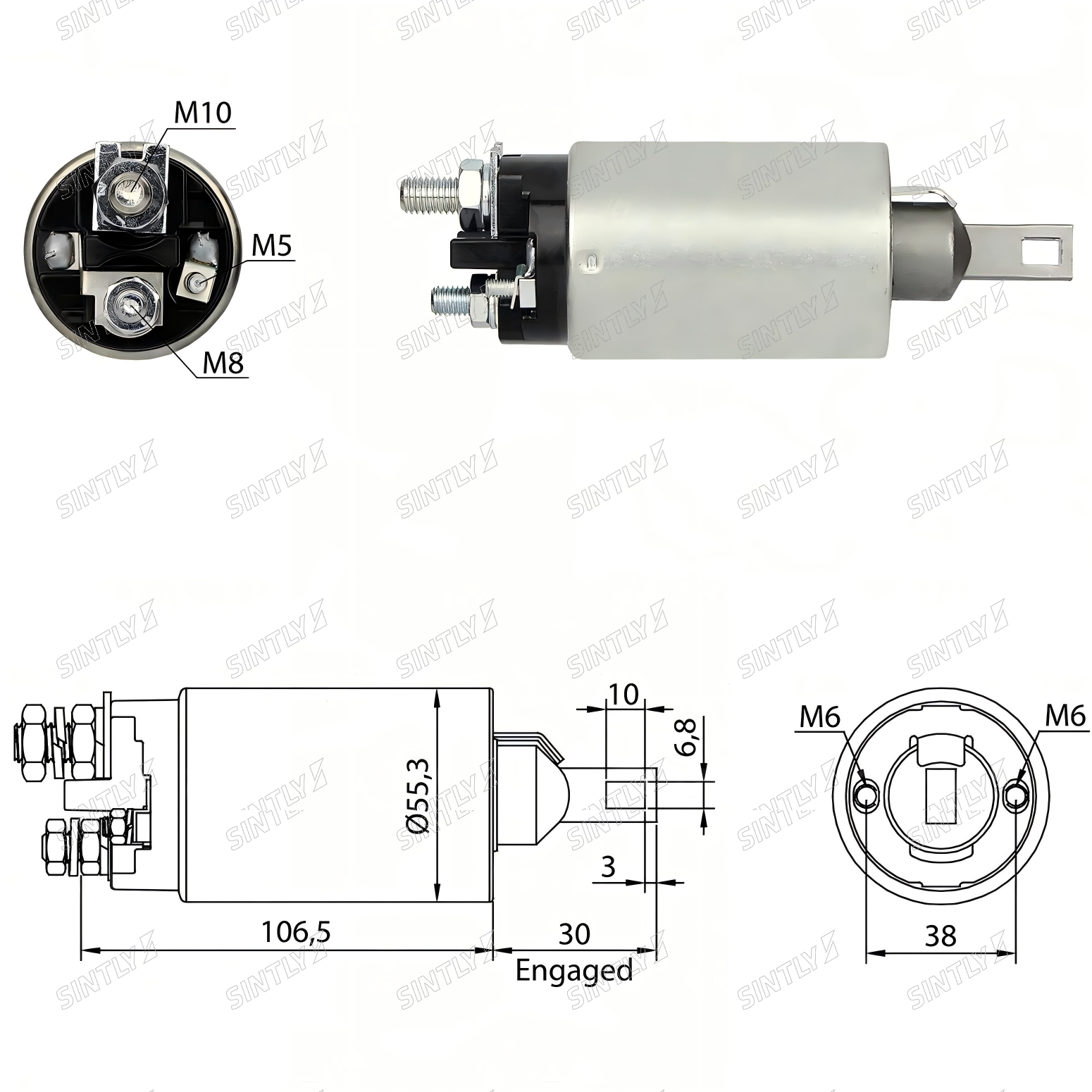 Starter Solenoid XTLSS890
