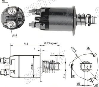 Starter Solenoid XTLSS652