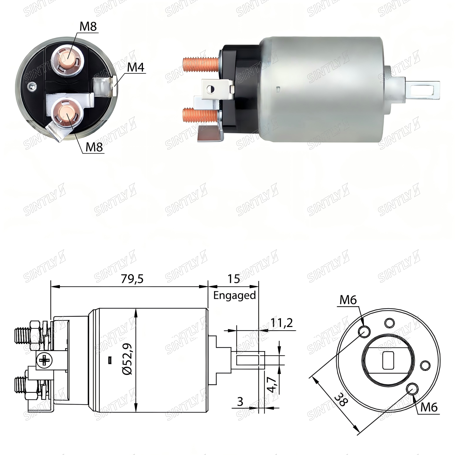 Starter Solenoid XTLSS981