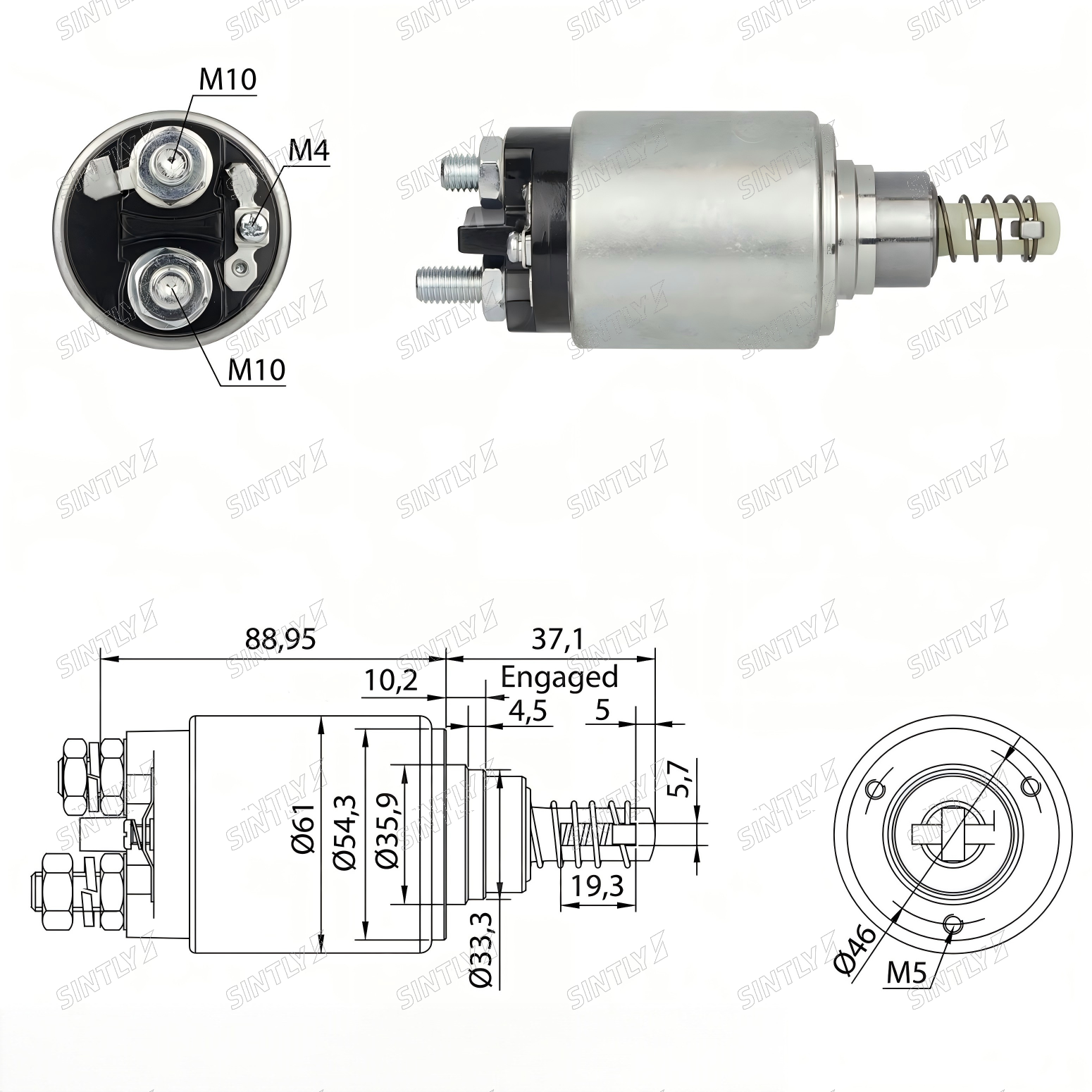 Starter Solenoid XTLSS544