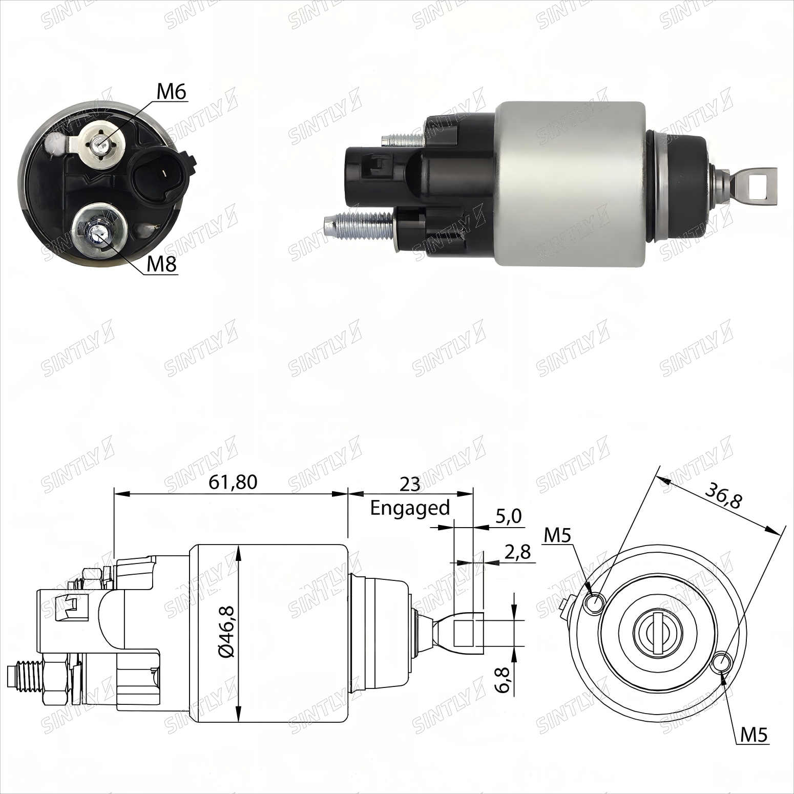Starter Solenoid XTLSS3-281
