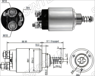 Starter Solenoid XTLSS2-639