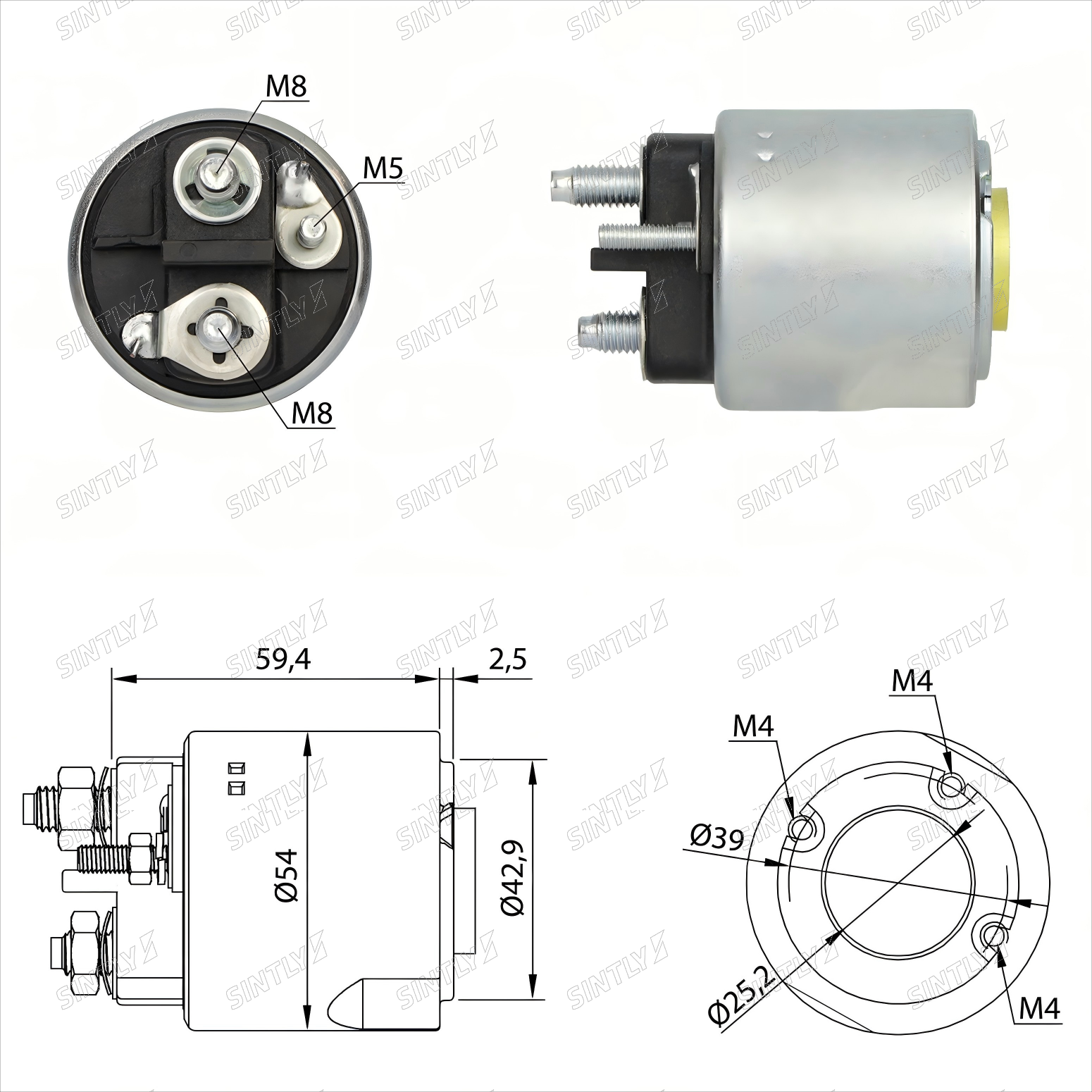 Starter Solenoid XTLSS2-492