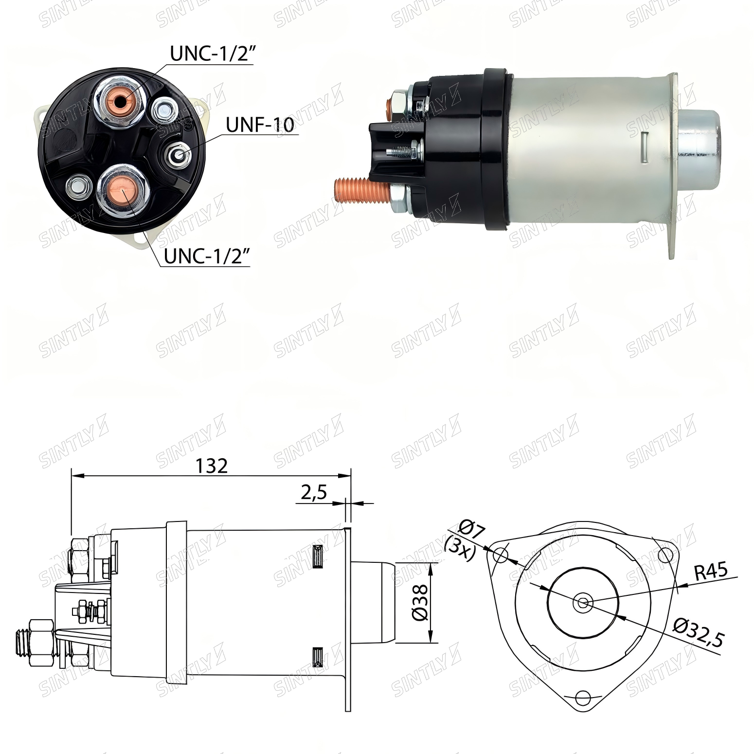 Starter Solenoid XTLSS453