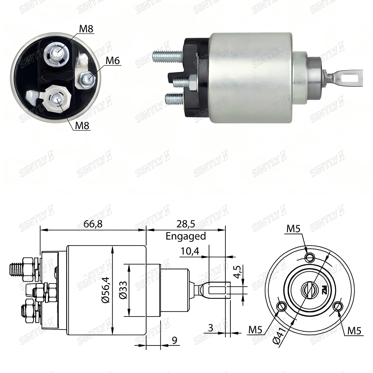 Starter Solenoid XTLSS977