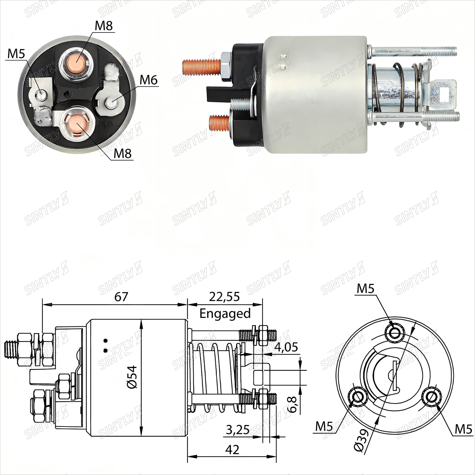 Starter Solenoid XTLSS2-395