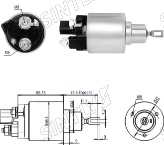 Starter Solenoid XTLSS2-978