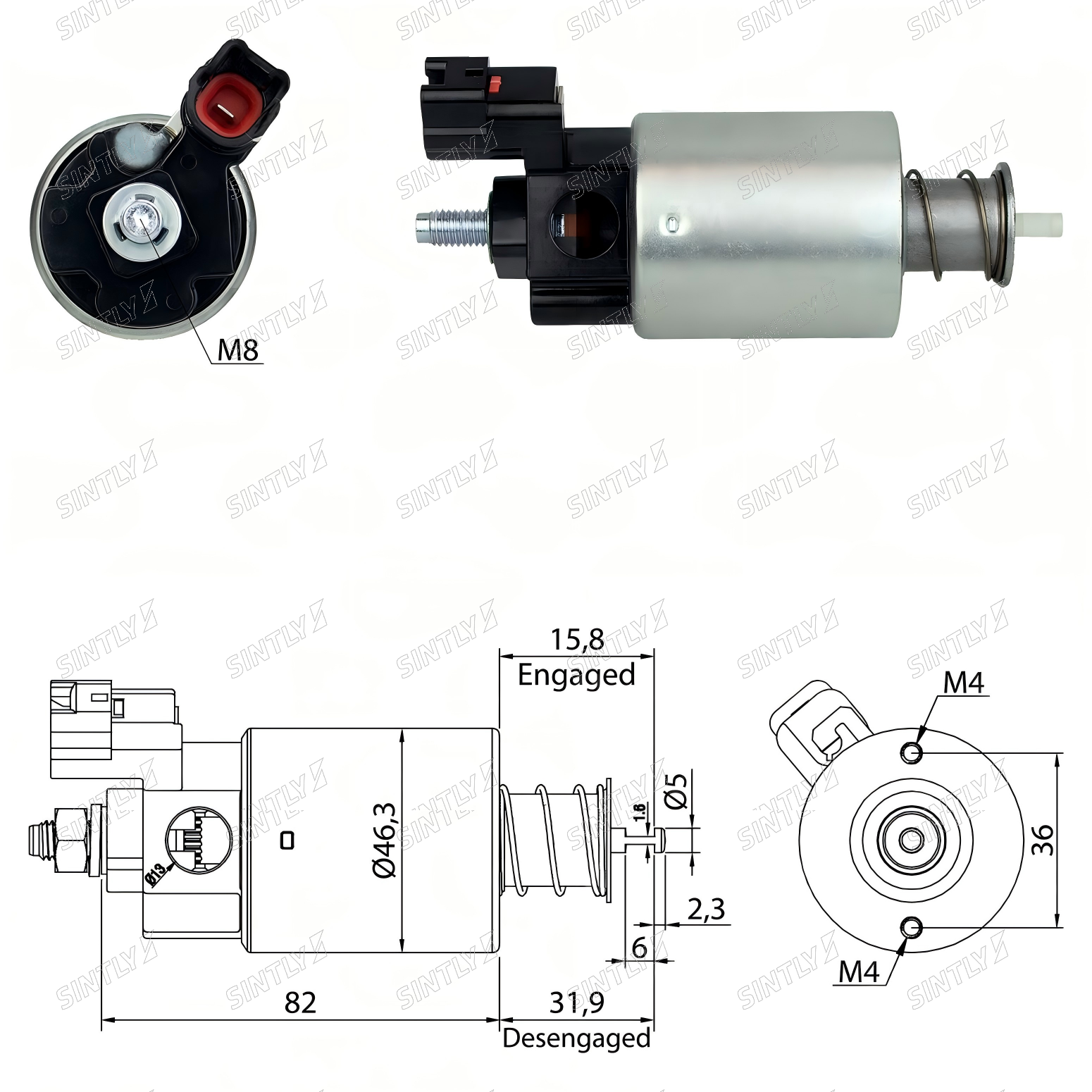 Starter Solenoid XTLSS6-665