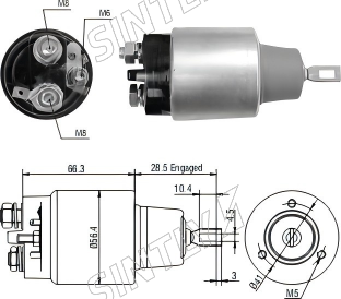Starter Solenoid XTLSS2-775