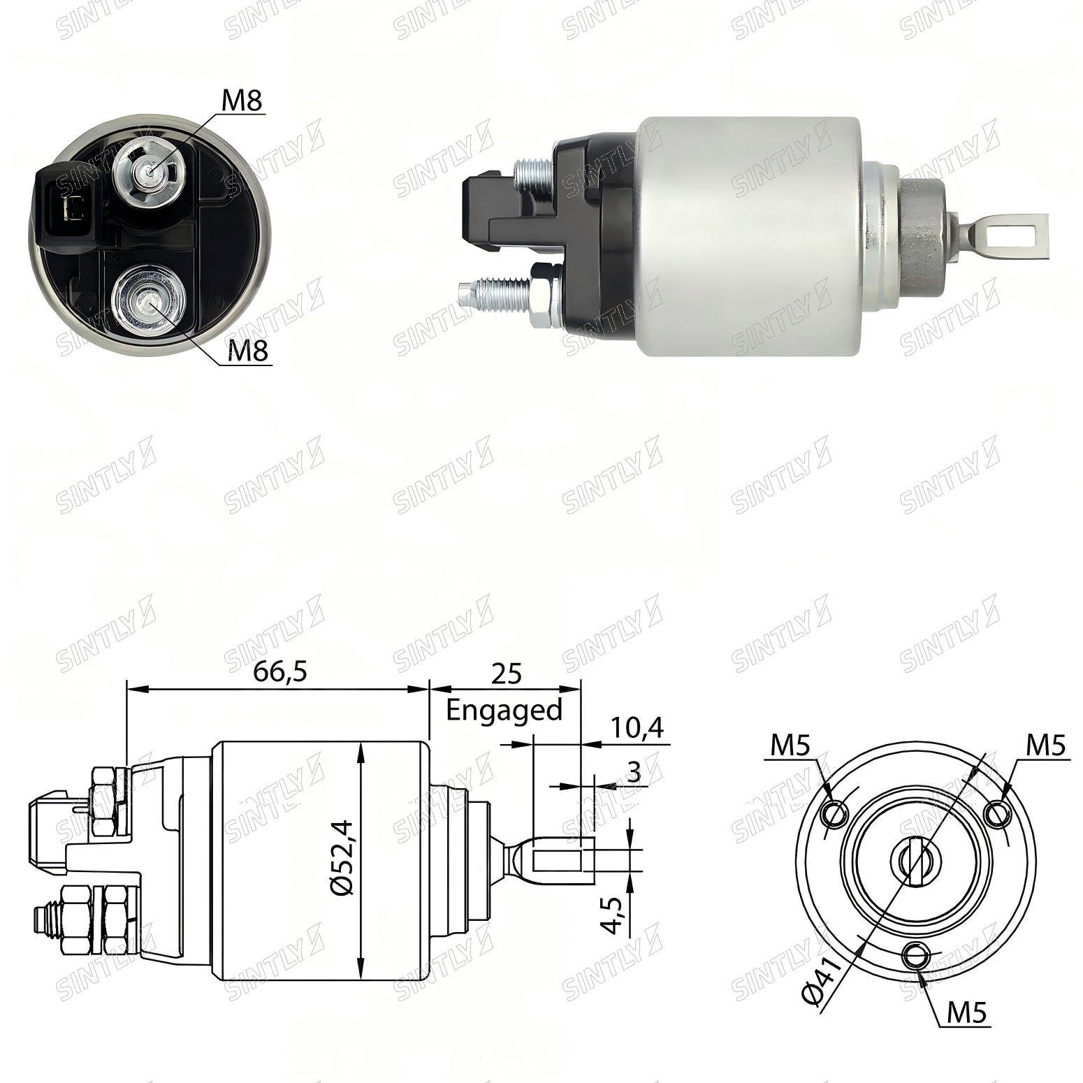 Starter Solenoid XTLSS7-381