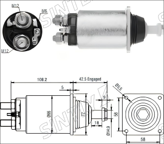 Starter Solenoid XTLSS1-831