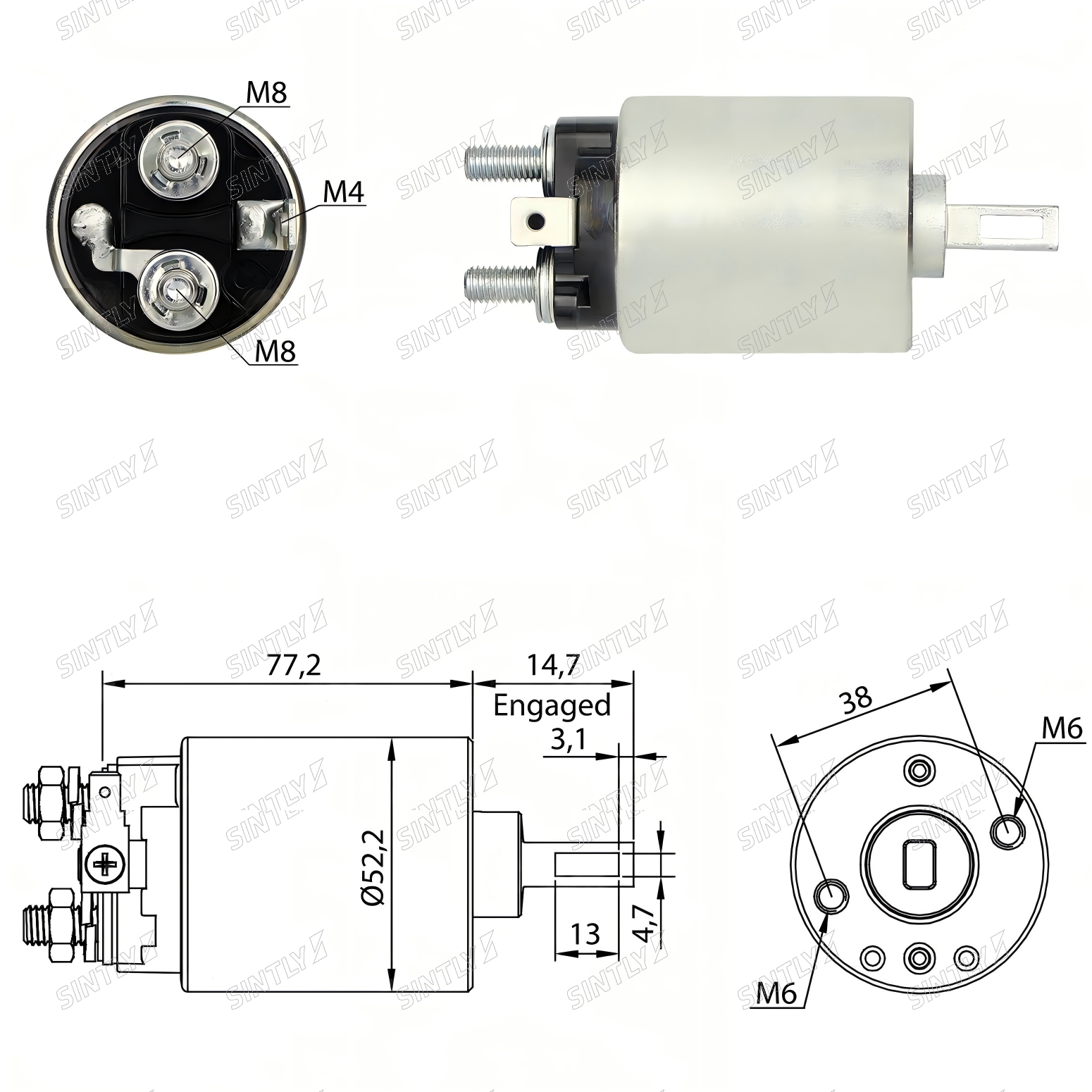 Starter Solenoid XTLSS781