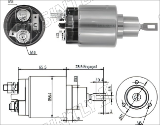 Starter Solenoid XTLSS1-873