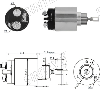 Starter Solenoid XTLSS2-873