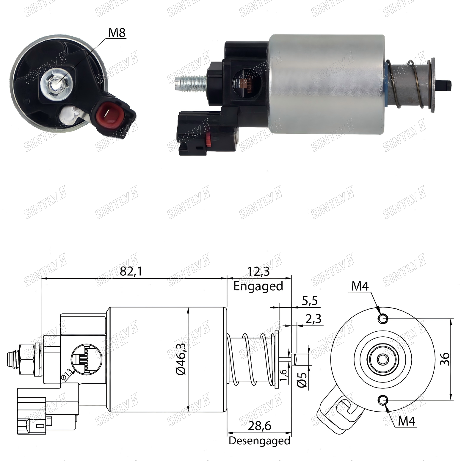 Starter Solenoid XTLSS8-665