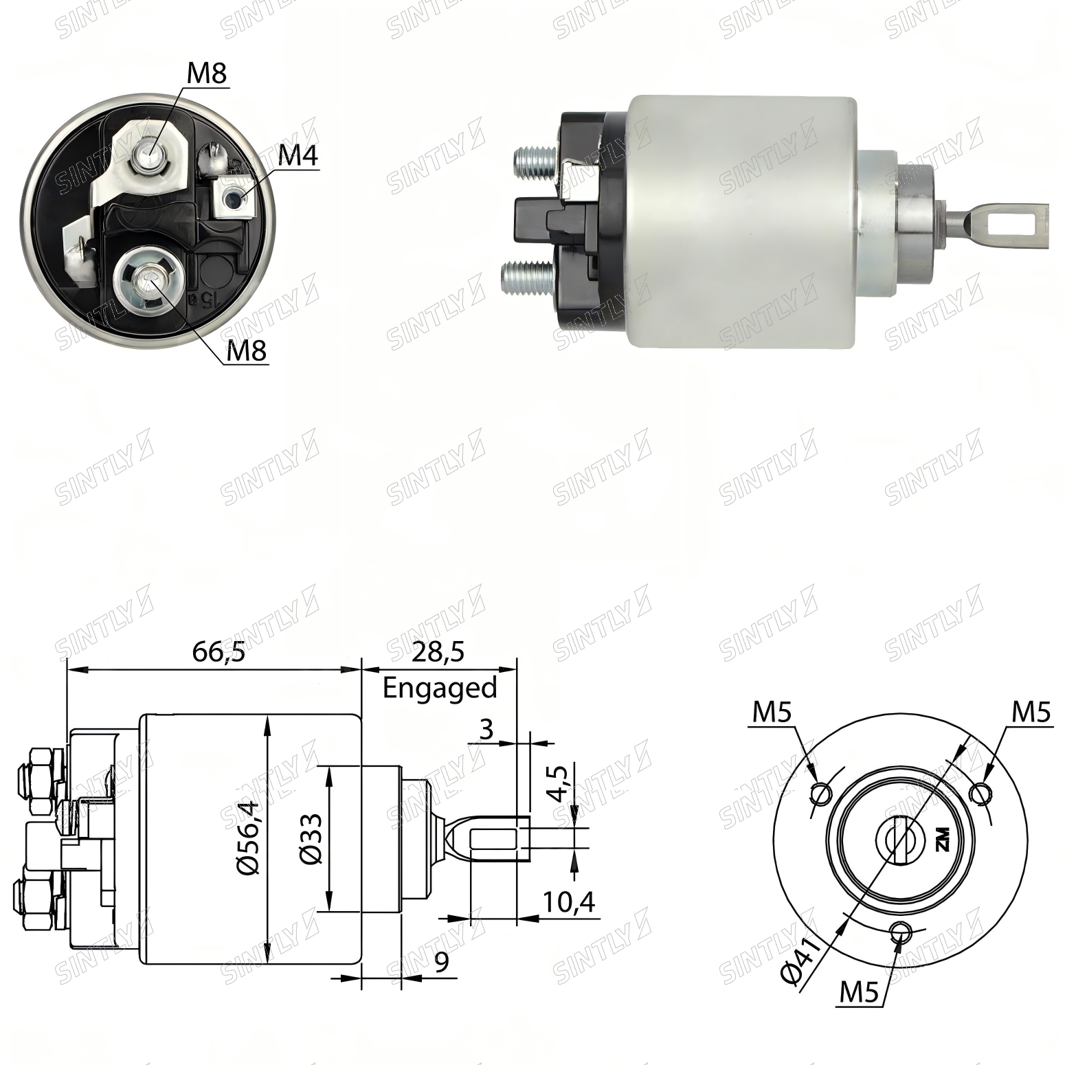 Starter Solenoid XTLSS971