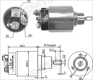 Starter Solenoid XTLSS3-775