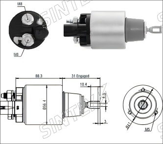 Starter Solenoid XTLSS1-979