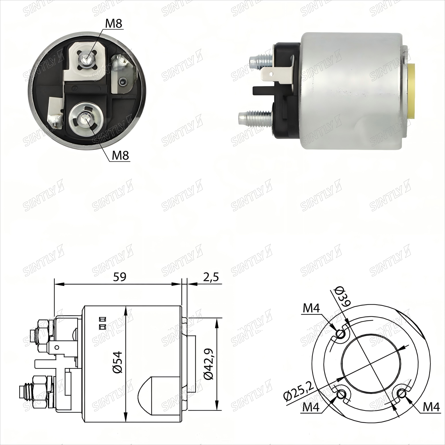 Starter Solenoid XTLSS2-491