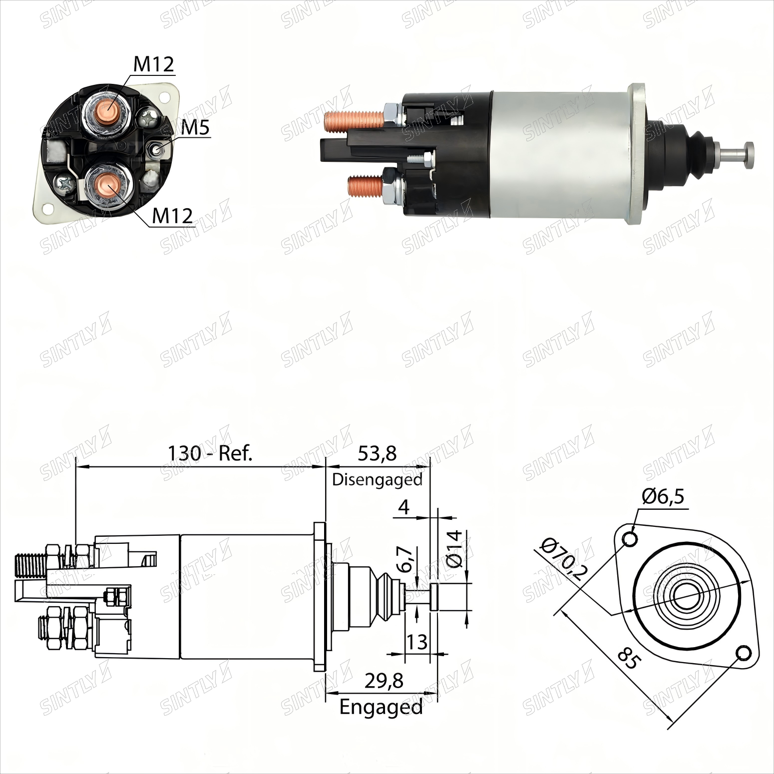 Starter Solenoid XTLSS1-840