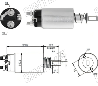 Starter Solenoid XTLSS1-982
