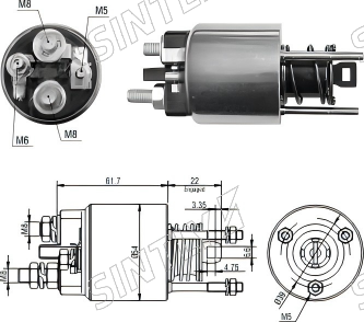 Starter Solenoid XTLSS2-396