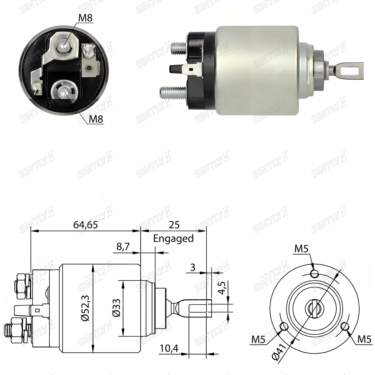 Starter Solenoid XTLSS374
