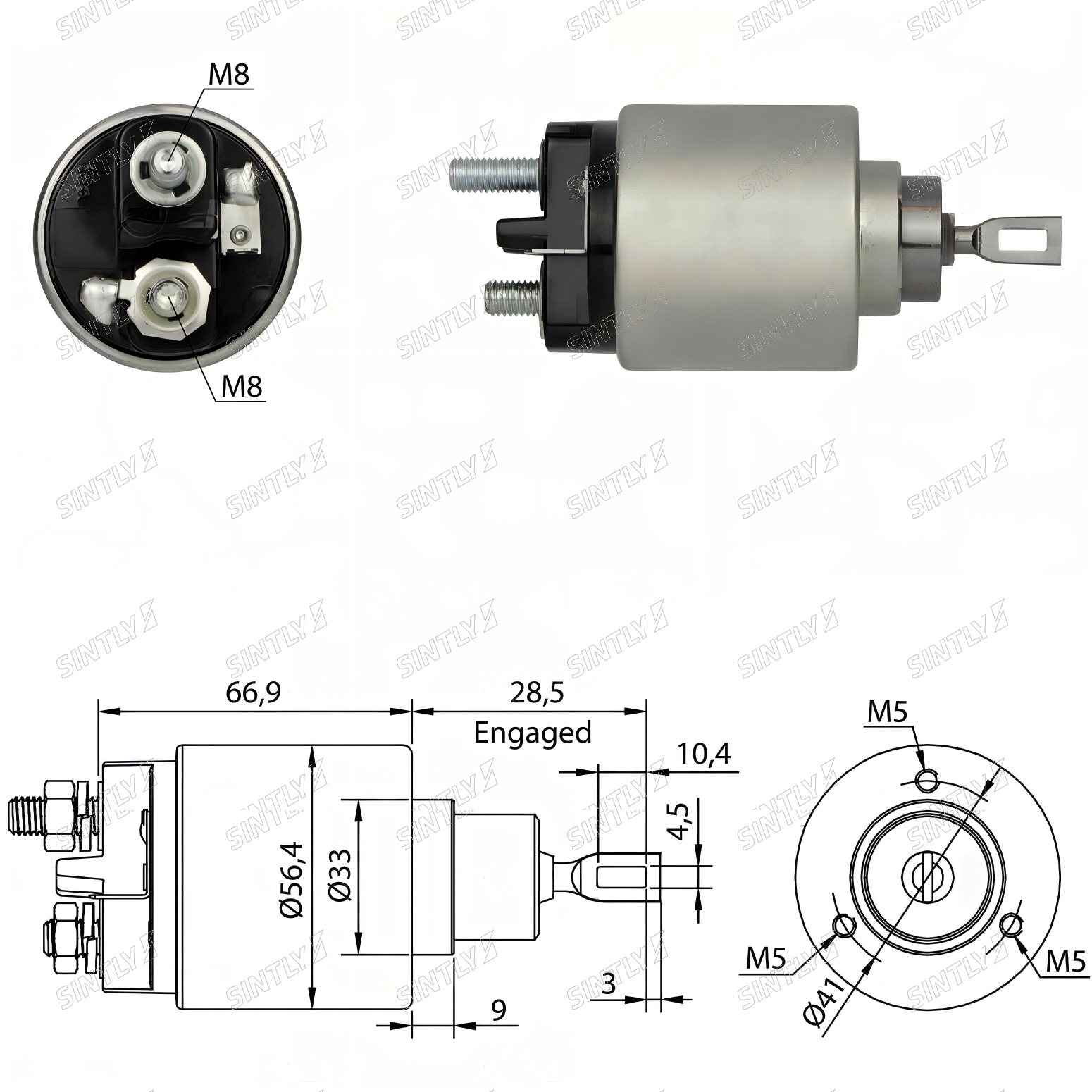 Starter Solenoid XTLSS575