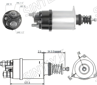 Starter Solenoid XTLSS357