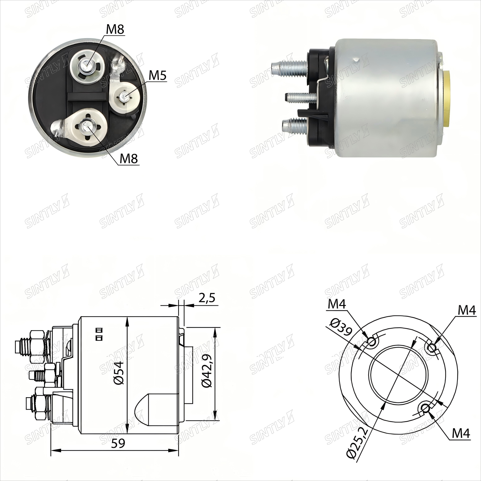 Starter Solenoid XTLSS2-498