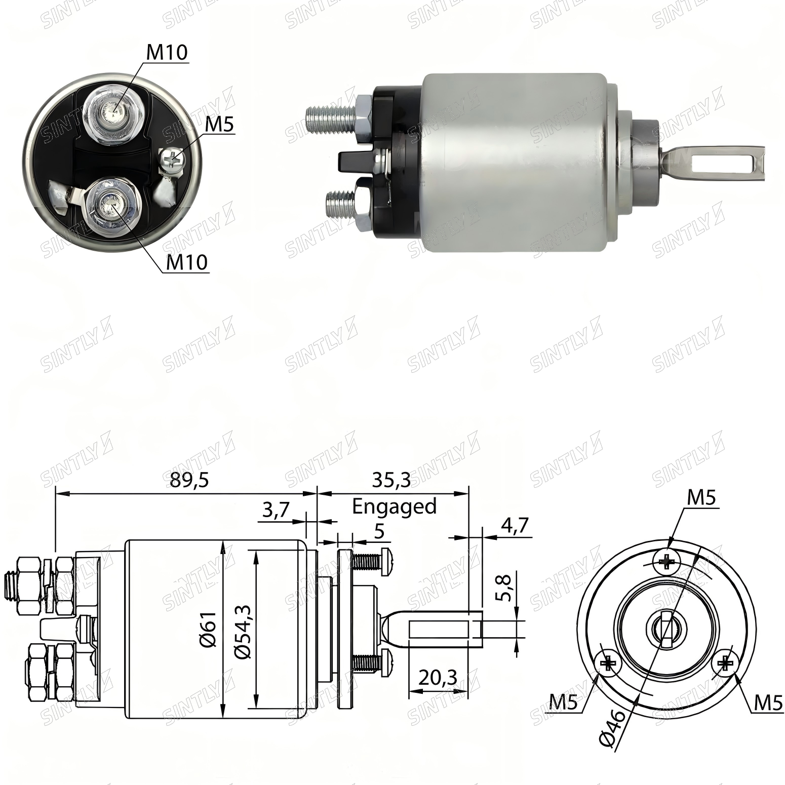 Starter Solenoid XTLSS534