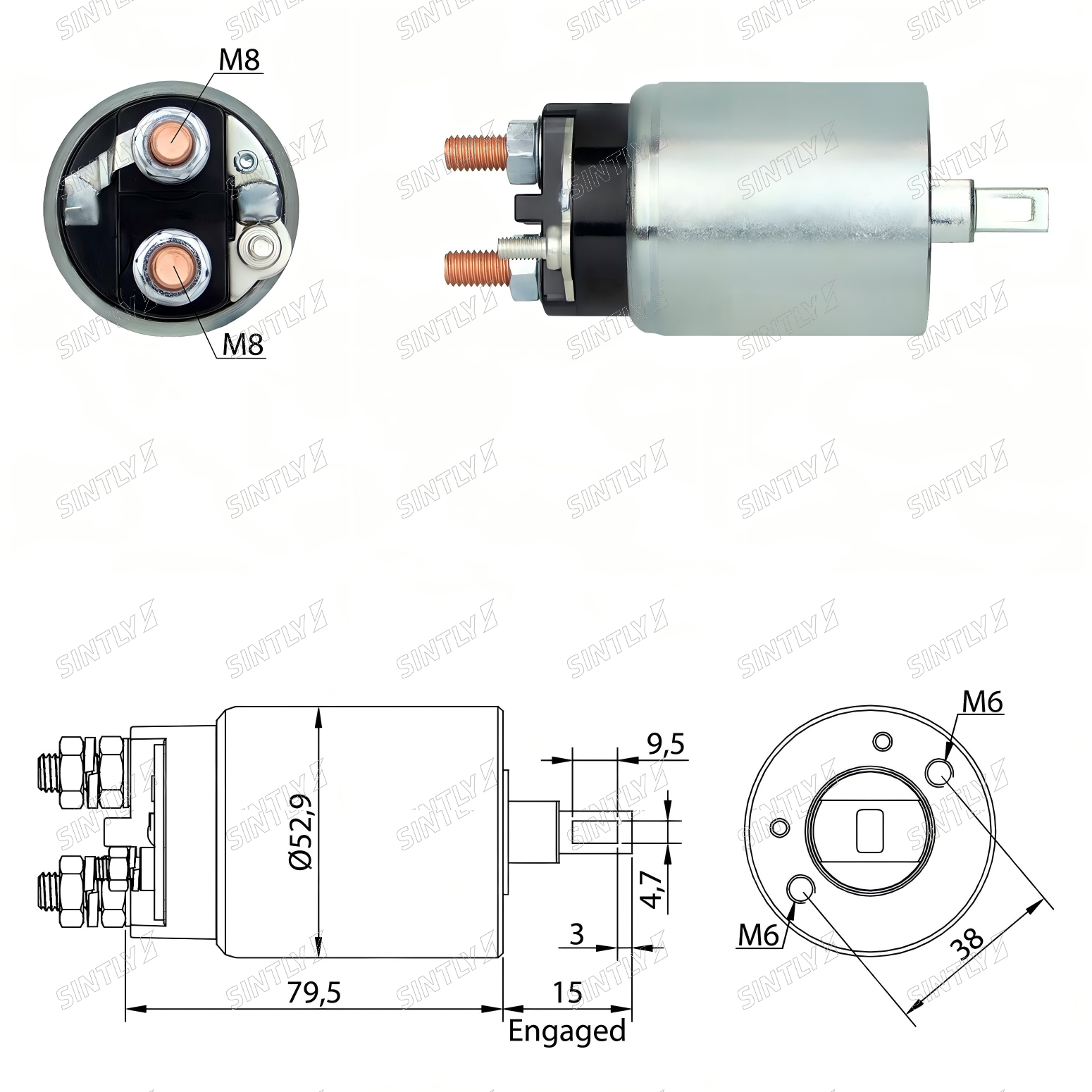 Starter Solenoid XTLSS4-981