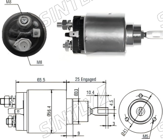 Starter Solenoid XTLSS478
