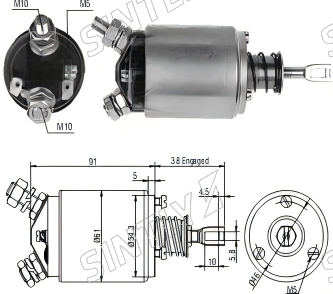 Starter Solenoid XTLSS533