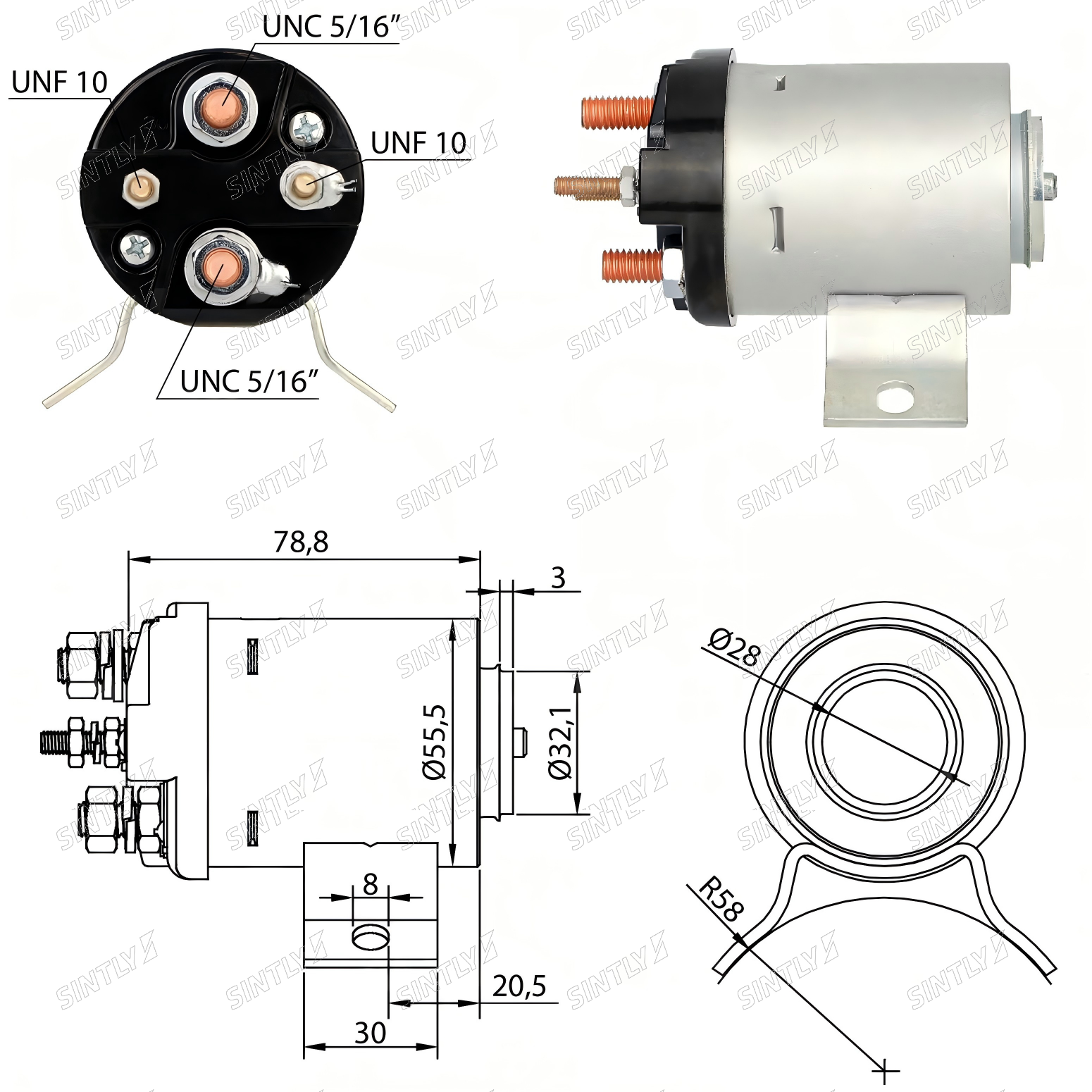 Starter Solenoid XTLSS503