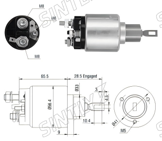 Starter Solenoid XTLSS472