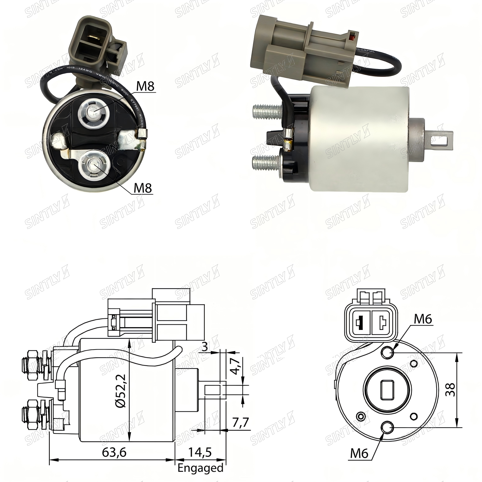 Starter Solenoid XTLSS713