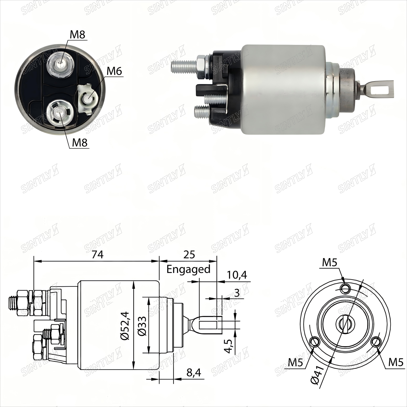 Starter Solenoid XTLSS2-381