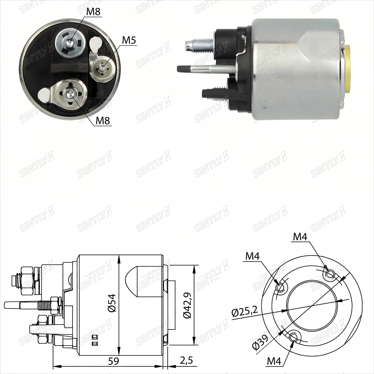 Starter Solenoid XTLSS4-494
