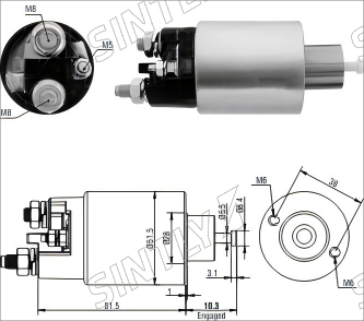 Starter Solenoid XTLSS1-993