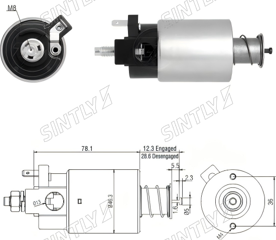 Starter Solenoid XTLSS665