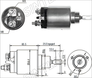 Starter Solenoid XTLSS2-777