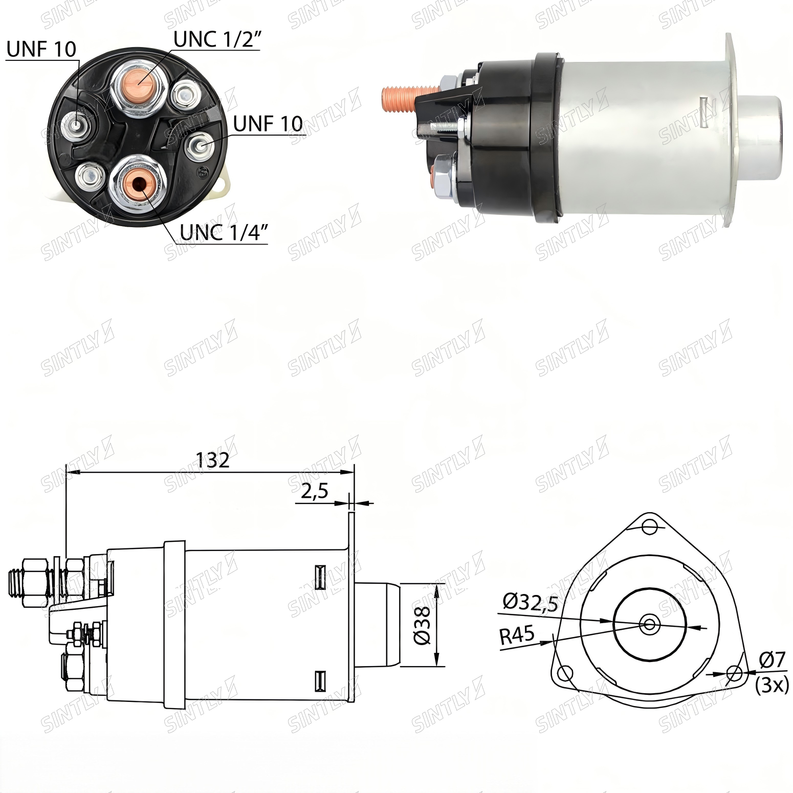 Starter Solenoid XTLSS455