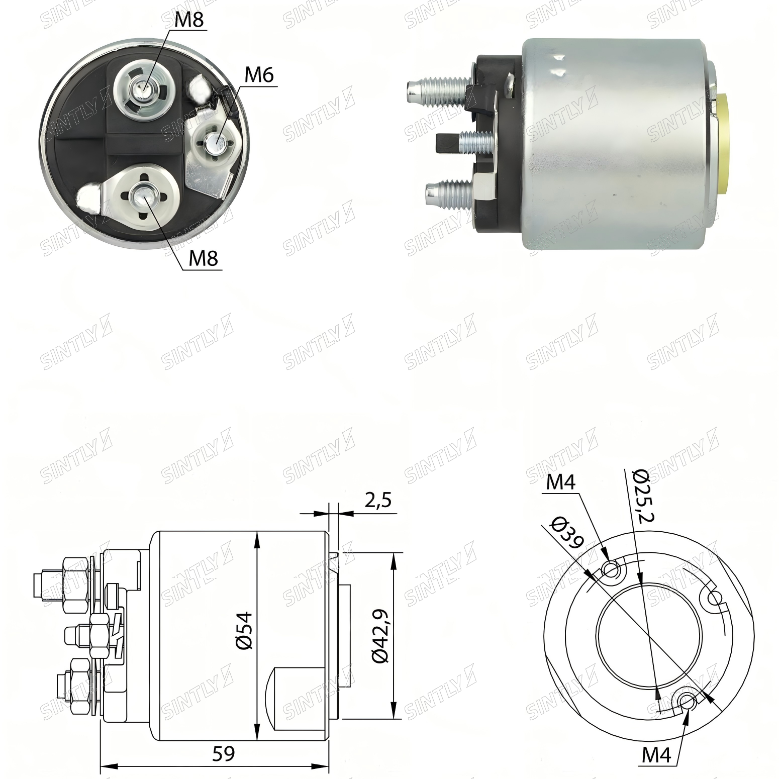 Starter Solenoid XTLSS494