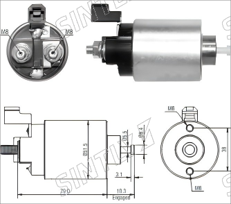 Starter Solenoid XTLSS1-992