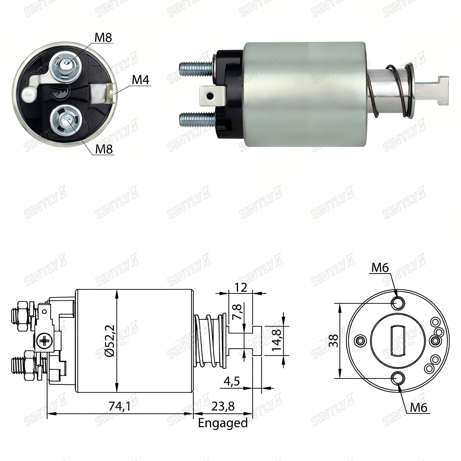 Starter Solenoid XTLSS688