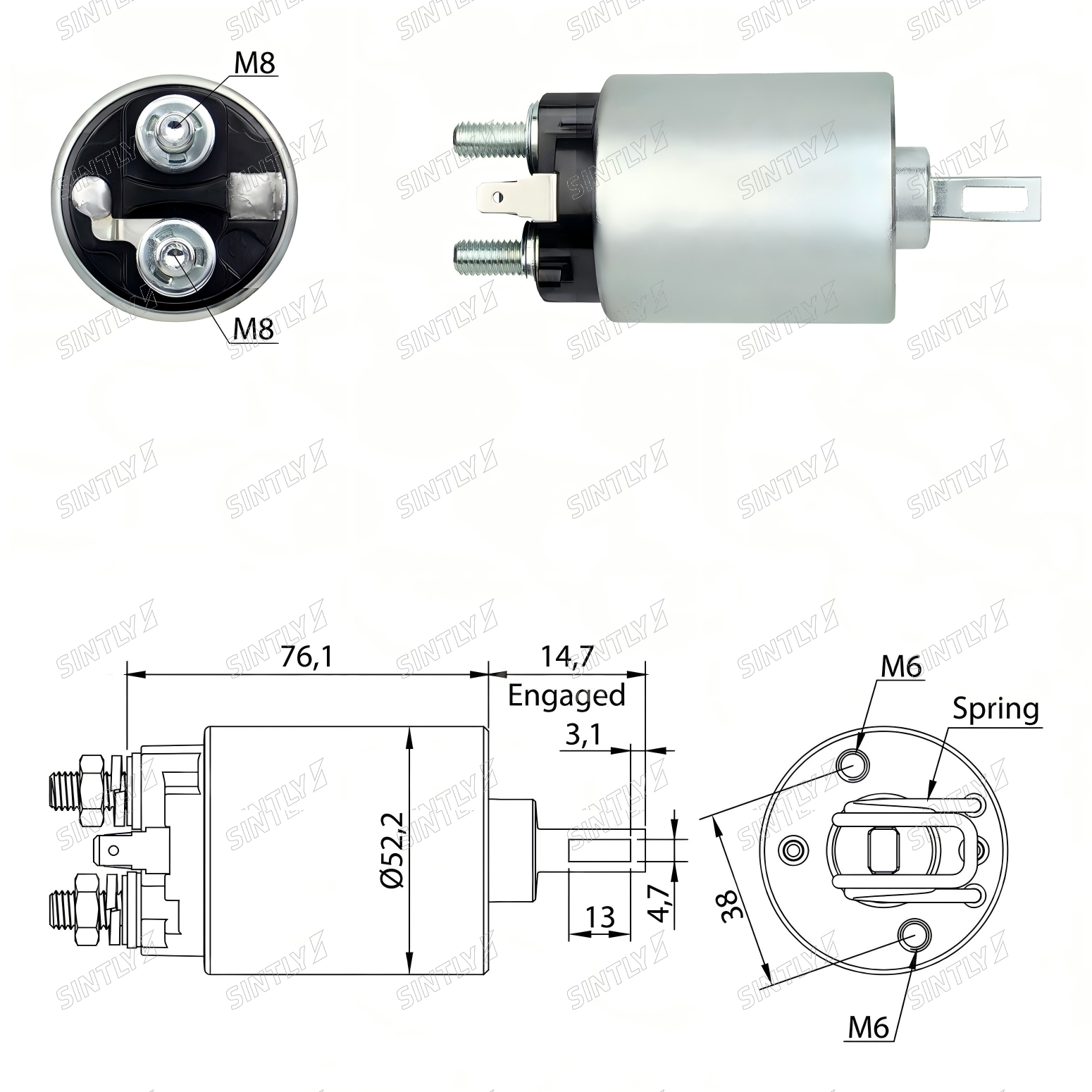 Starter Solenoid XTLSS582