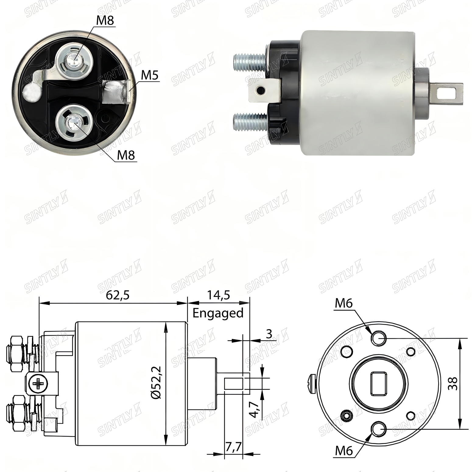 Starter Solenoid XTLSS411