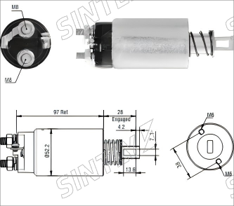 Starter Solenoid XTLSS2-982