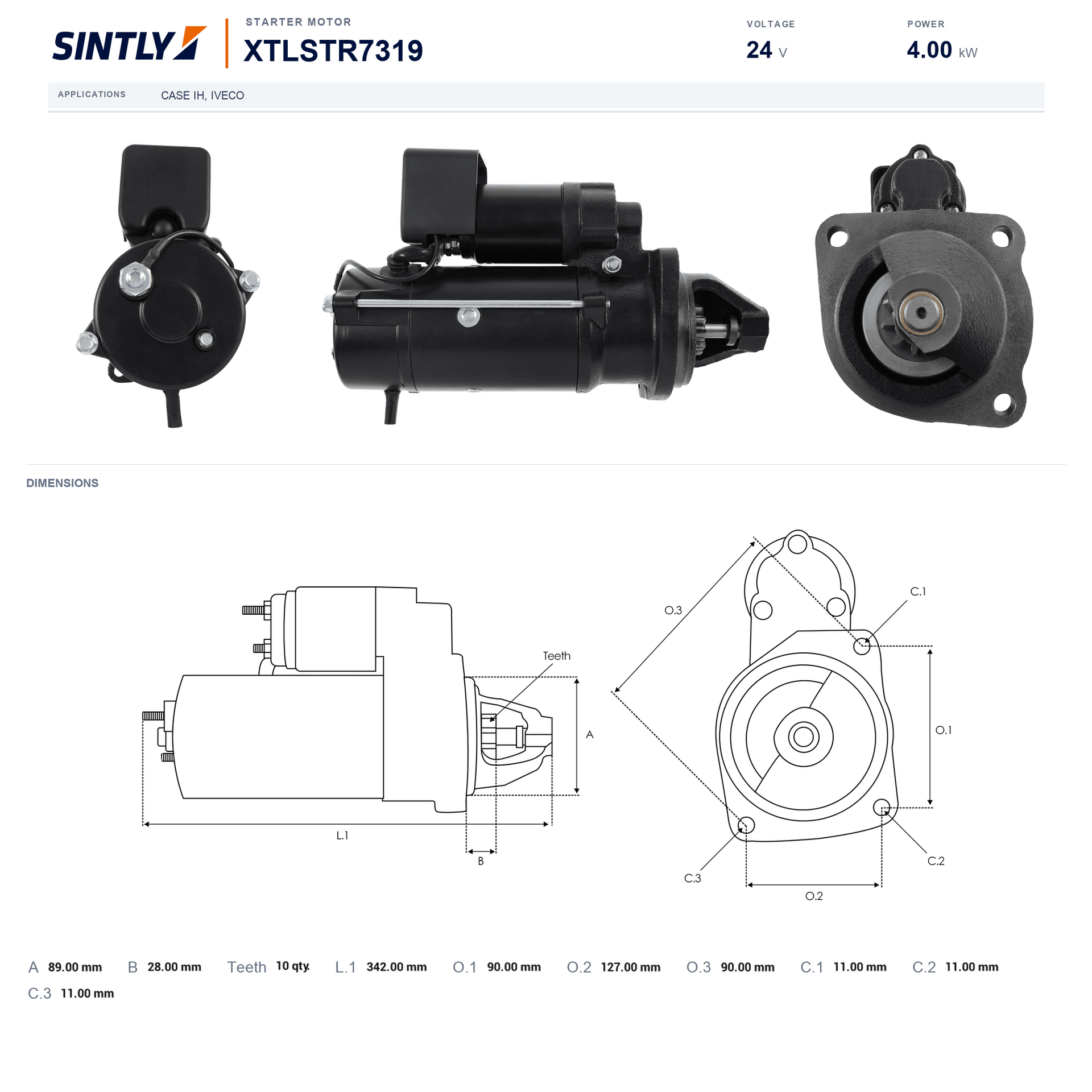 Starter XTLSTR7319
